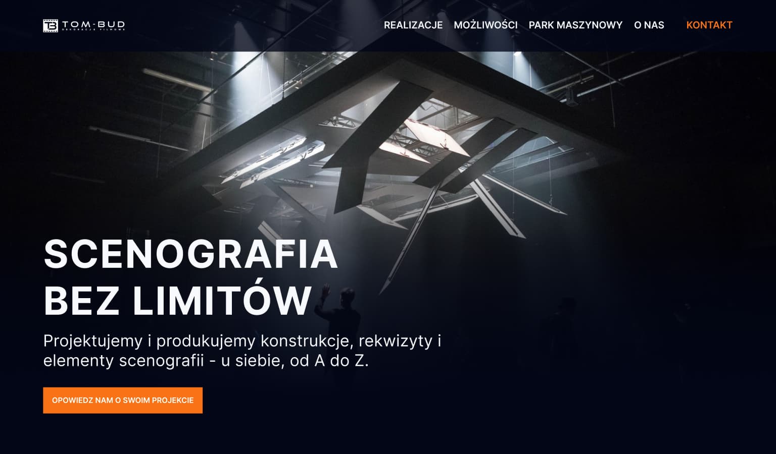 Cyfrowa scena dla 30 lat doświadczenia - TomBud